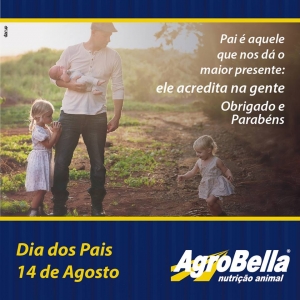 Feliz dia dos Pais!