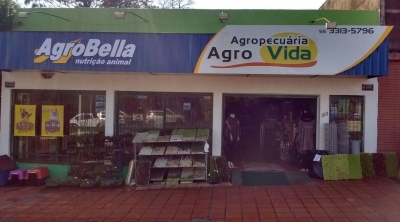 Agropecuária Agro Vida inaugura Fachada