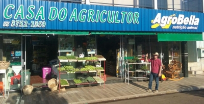 Nova fachada na Casa do Agricultor