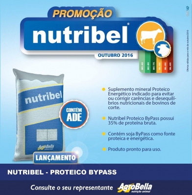 ATENÇÃO: ÚLTIMO DIA DA PROMOÇÃO NUTRIBEL