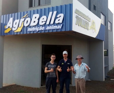 Fachada nova na Agroveterinária Toller