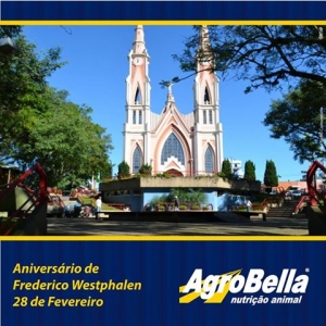 São 62 anos, e todos os motivos para amarmos e parabenizarmos Frederico Westphalen!