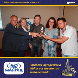 Parabéns a Walter Agropecuária!