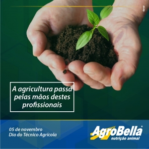 Homenagem da AgroBella aos técnicos agrícolas! 🌱🌱